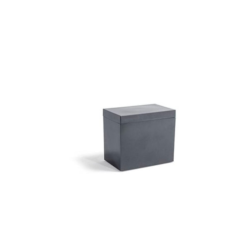 Foh Room 360 2 Quart Rectangle New York Ice Bucket - Onyx Case Of 2