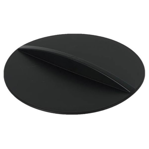 Hapco Certified Green Eco Contour Ice Bucket Fin Lid, Black, Case Of 36
