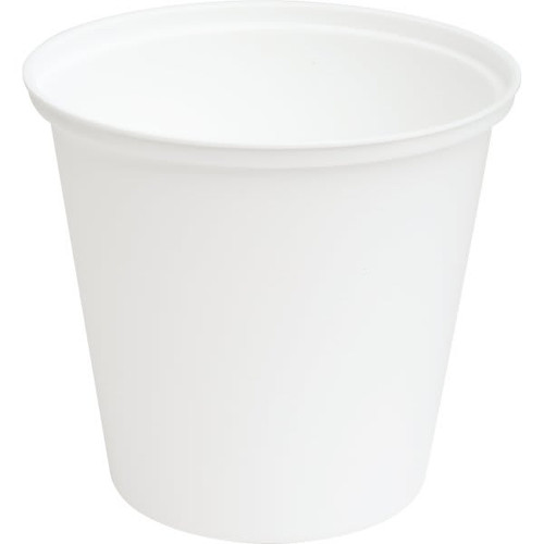Hapco Sleep Inn Refresh 3 Quart Round Ice Bucket Liner, White, Case Of 36