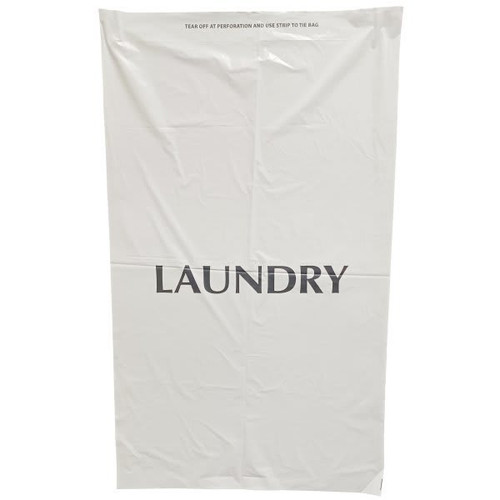Poly-Pak Polypak Plastic Tear Strip Laundry Bag Case Of 500