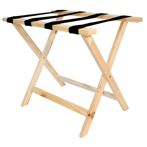 Deluxe Luggage Rack Natural