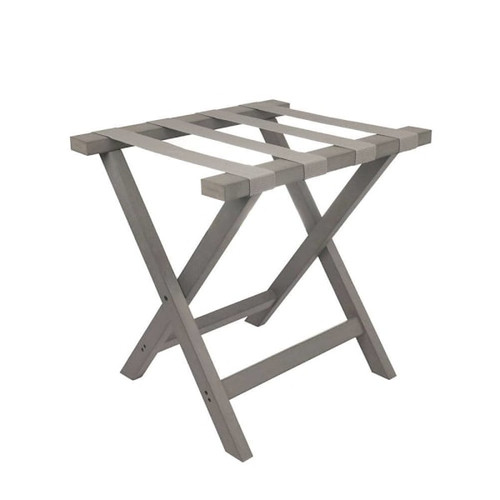 Hospitality 1 Source Composite Luggage Rack Harbor Grey Case Of 2