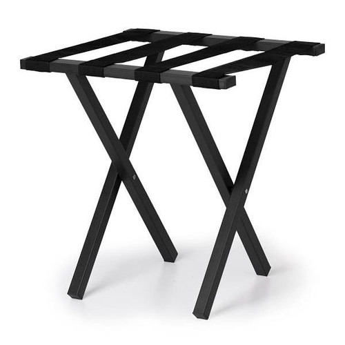 Hospitality 1 Source Luggage Rack Mini Metropolitan Black Case Of 4
