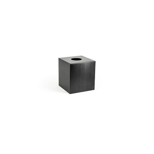 Foh Room 360 Brushed Stainless Tissue Cover - Matte Black Case Of 4