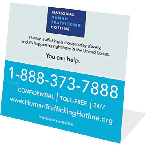 Spindle Human Trafficking In Room Easels Package Of 50