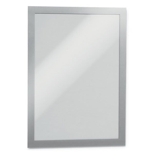 Durable Duraframe Sign Holder 8.5 X 11 Silver Frame