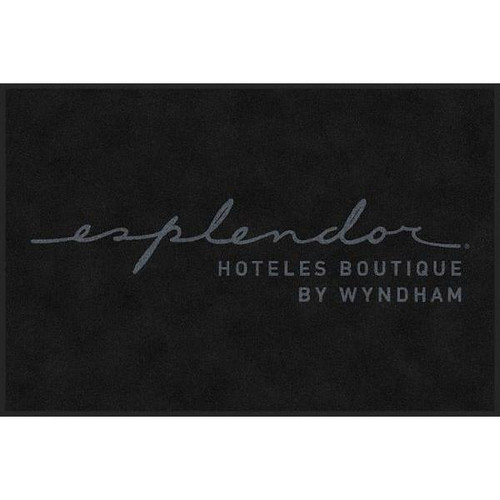 M+a Matting Esplendor Boutique Classic Impressions Hd Logo Carpeted Mat, 4'X6'