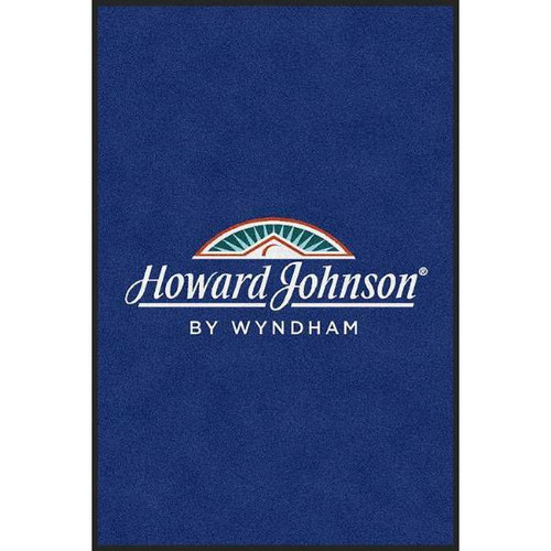 M+a Matting Howard Johnson Classic Impressions Carpeted Logo Mat, 4'X6' Vertical