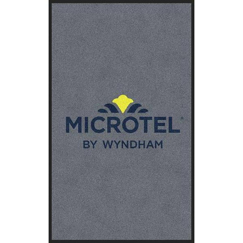 M+a Matting Microtel Classic Impressions Carpeted Entrance Mat, 3' X 5' Vertical