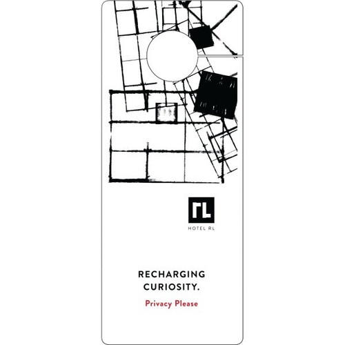 Rdi-Usa Red Lion Hotels Do Not Disturb Sign, Case Of 100