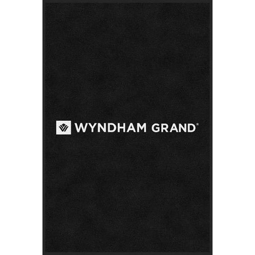 M+a Matting Wyndham Grand Classic Impressions Carpeted Logo Mat, 4'X6' Vertical