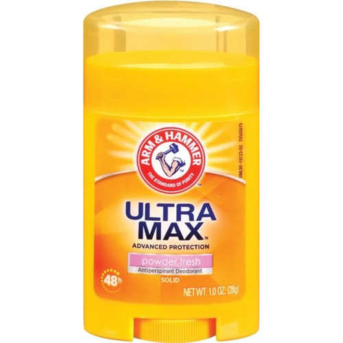 Arm & Hammer Ultra Max Deodorant, Powder Fresh Scent Case Of 12