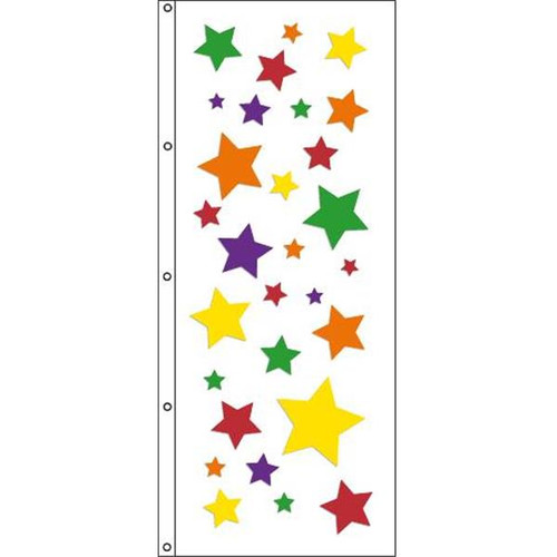 Vertical "Specialty" Flag, Star, 3' X 8'