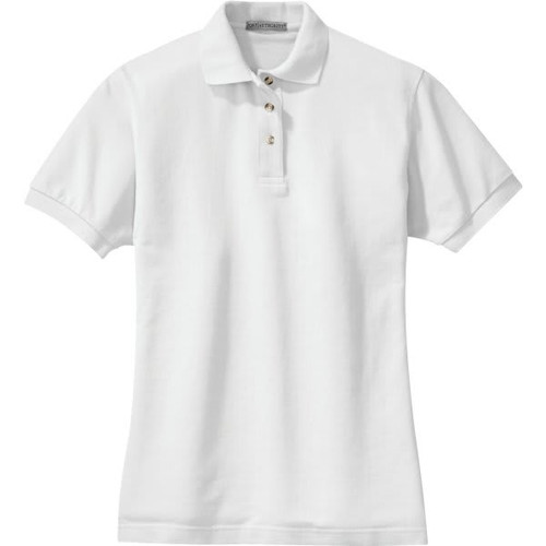 Port Authority Women's Custom Heavyweight Cotton Pique Polo Shirt