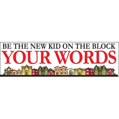 Horizontal Semi-Custom Banner, Houses, 10' X 3'