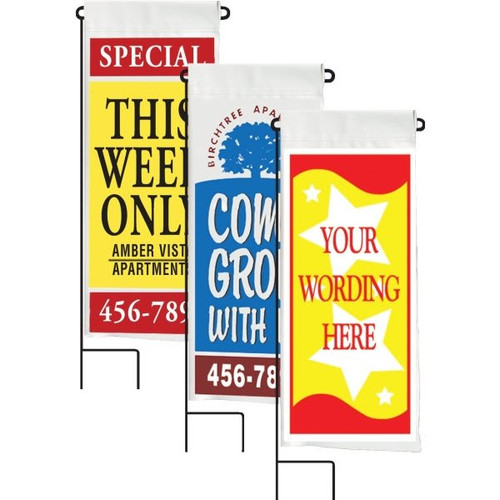 Custom Lawn Banner Kit, 15 X 32