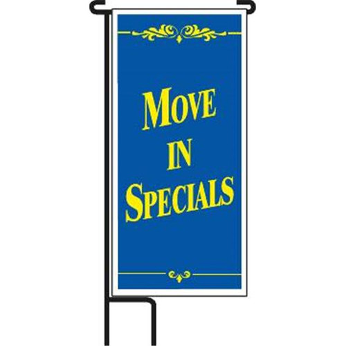 15 X 32 In. move In Special Lawn Signage