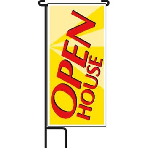 Spotlight Open House Lawn Banner Kit, 15 X 32