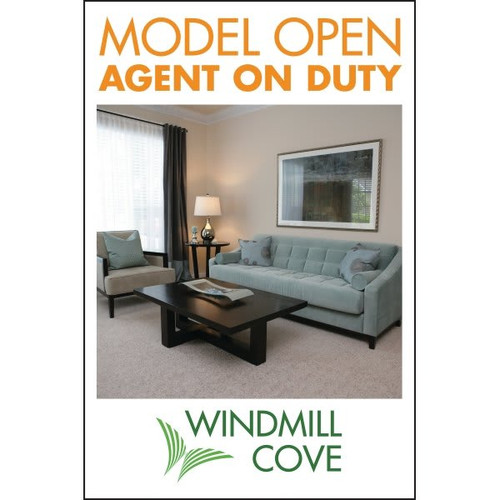 Coroplast Custom 1-Sided A-Frame Sign, 24 X 36