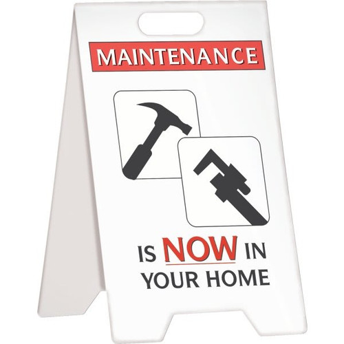 Maintenance Is Now In Your Home Maintenance Floor Stand, 12 X 20