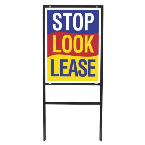 Coroplast Custom 2-Sided Vertical Yard Sign, 18 X 24