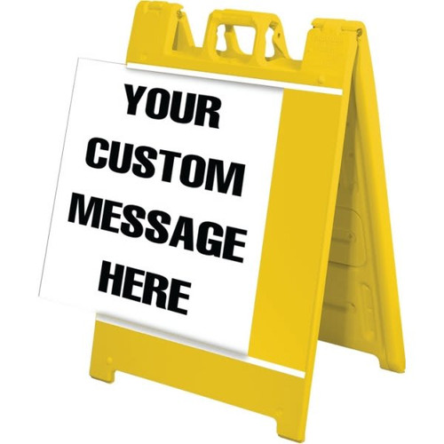 Custom Changeable A Frame Kit, Yellow, 25 X 36
