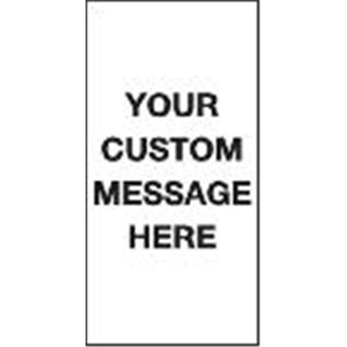 Custom Changeable Sign, Reflective, Small, 1' X 2'