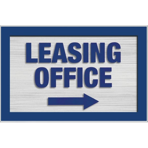 Custom Dimensional Sign With Straight Corners, Wood Grain Finish, 17 X 11