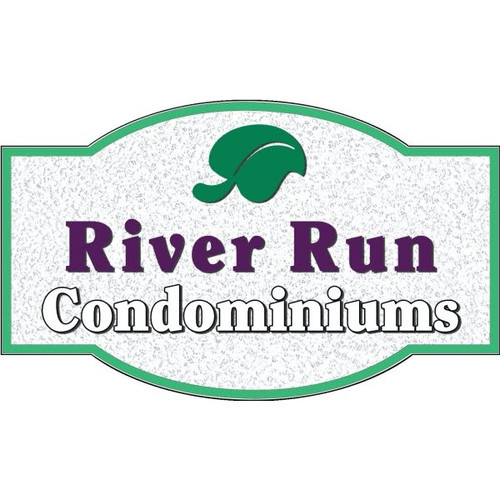 Custom Dimensional Sign, Arched Top & Bottom, Stucco Finish, 60 X 36