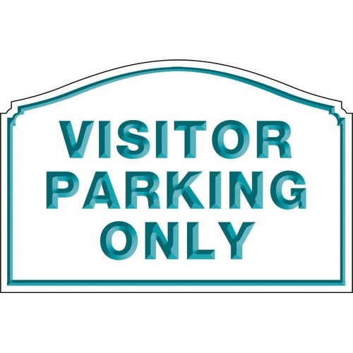 Custom V Groove Routed Dimensional Sign With Designer Arch, 36 X 24