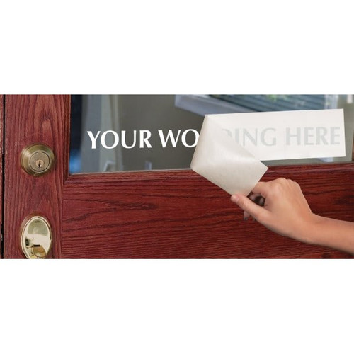 Custom Vinyl Wording 7 To 12 Characters, Interior, 4 Letter Height