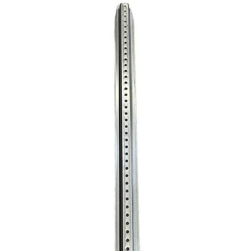 Steel U Channel Post, Black, 8'