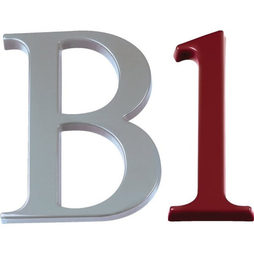 Times Plastic Letters I, 12"