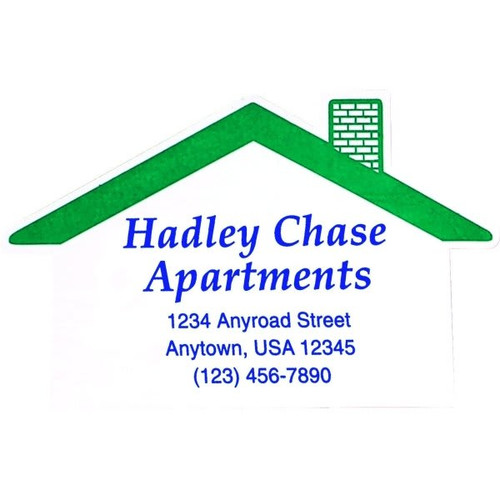 Custom Magnet, One Color, House Shape Package Of 100