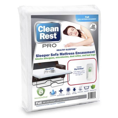 Cleanrest Pro Sofa Bed Encasement, Full 54x72x4-7, Case Of 3