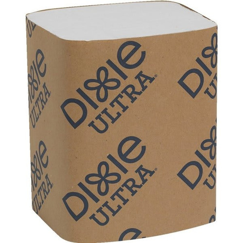 Dixie Ultra Interfold White 2-Ply Napkin Dispenser Refill, 24/Case