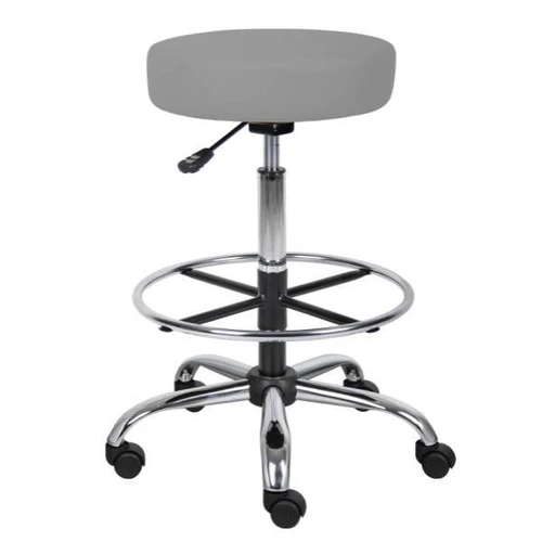 Boss Office Products Medical Drafting Stool, Gray
