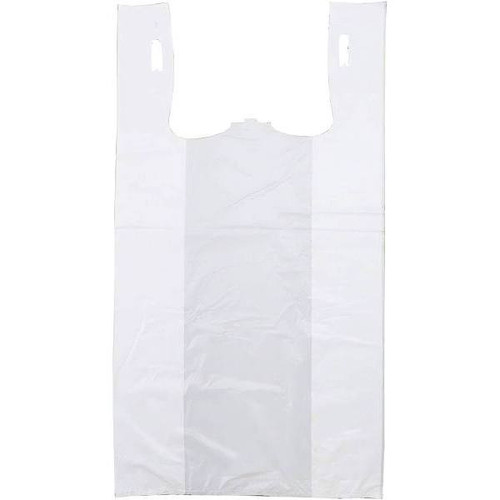 Ibs Plain T-Shirt Bag White 1000/Cs
