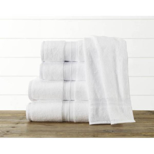 1888 Mills Xl Bath Towel 30x60 Inch, White, Case Of 24