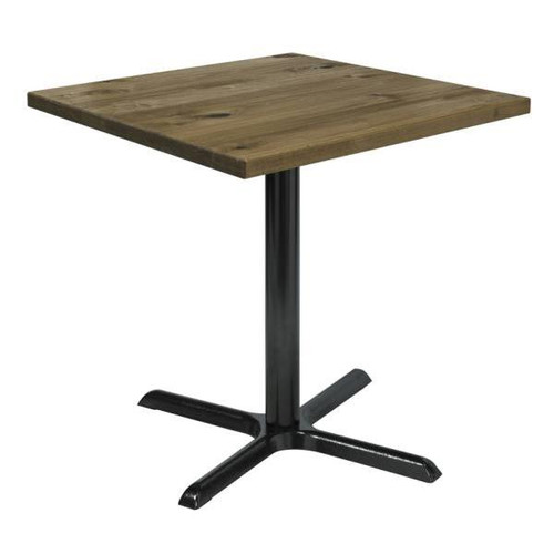 Kfi Seating Urban Loft 30w Square Vintage Wood Break Room Table