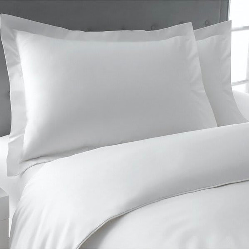 Martex Millennium T250 Solid Duvet Cover, 86x94 Inch Full, White, Case Of 12