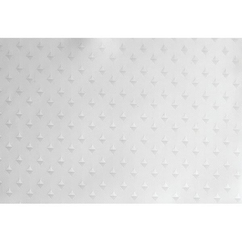 Hookless M6 S6 Gemini Shower Curtain White With Window & Tpu Backing, Case Of 12