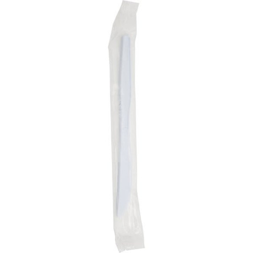 Dixie Medium Weight Polystyrene Individually Wrapped Knife (1000/Box)