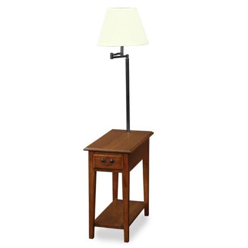 Leick Home Medium Chair Side Lamp Table