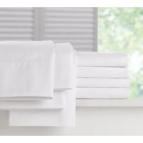 Martex Millennium T200 Flat Sheet Full Xl 84x115" Fresh White Case Of 24