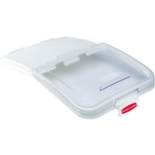 Rubbermaid Commercial 2 In Sliding Food Pan Lid W/ Scoop Hook (Clear)