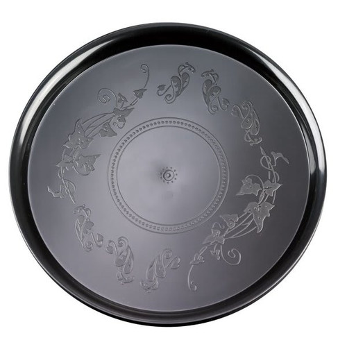 Emi Yoshi Black Deli Mate Catering Tray 16" Case Of 25