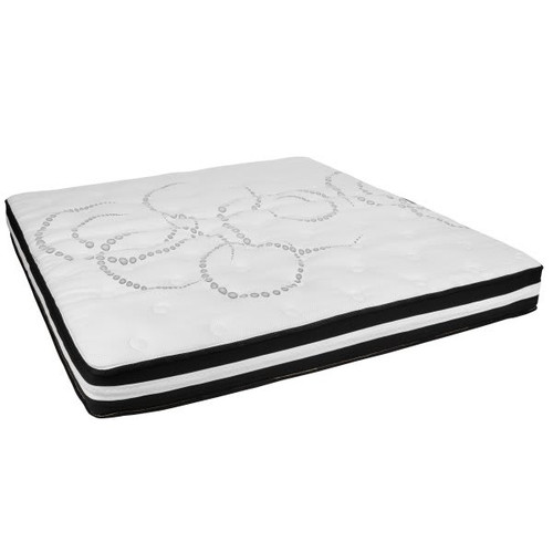 Flash Furniture 10 Inch Hybrid Mattress, King Mattress In A Box