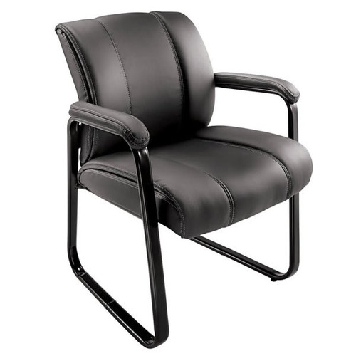 Brenton Studio Black Bellanca Guest Chair