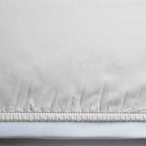 Martex Millennium T200 Fitted Sheet Queen 60x80x12 Bone Case Of 12 1s49679